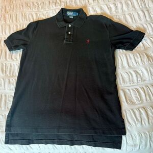 Mens Black Ralph Lauren Polo - Medium